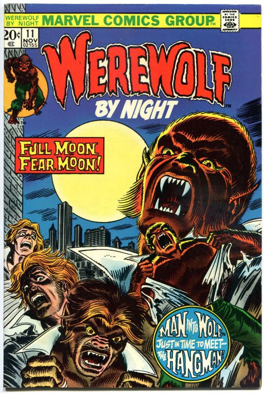 WEREWOLF by NIGHT #11, VF, Wolf, Tom Sutton, Full Moon, 1972, more WW in store