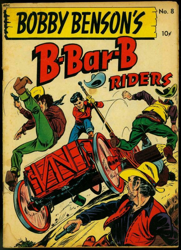 Bobby Benson's B-Bar-B Riders #8 1951- Lemonade Kid- Western VG