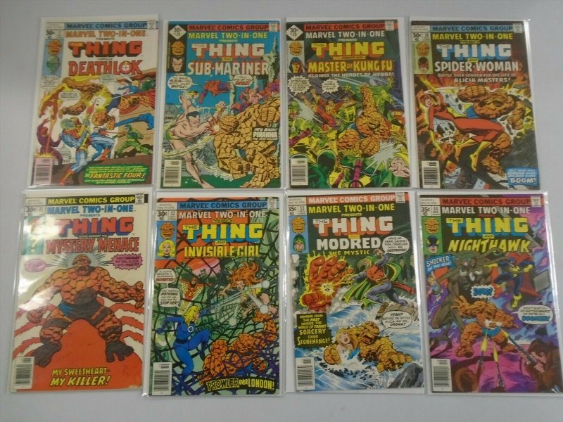 Marvel Two In One Comic Lot #5 - 50 (40 DIFF) AVG - 4.0 VG - 1974 - 1979