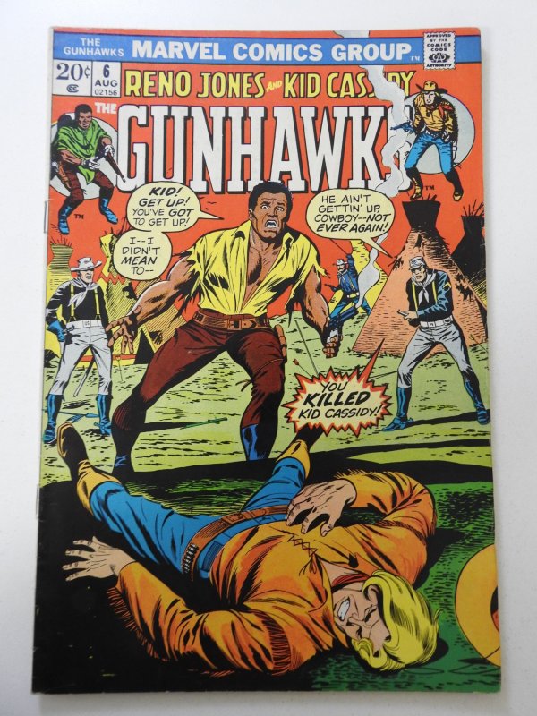 The Gunhawks #6 (1973) FN+ Condition!