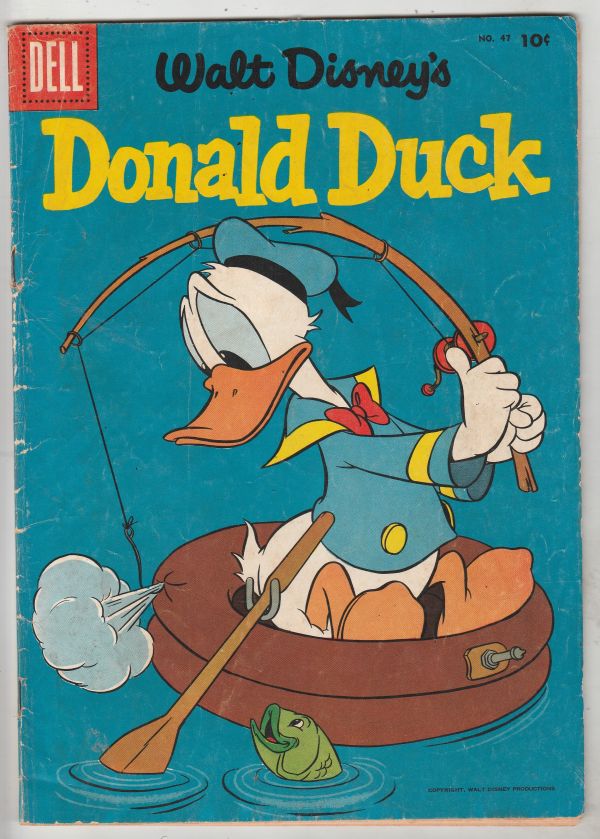 Donald Duck 47 (May56) VG+ MidGrade Donald Duck Comic Books