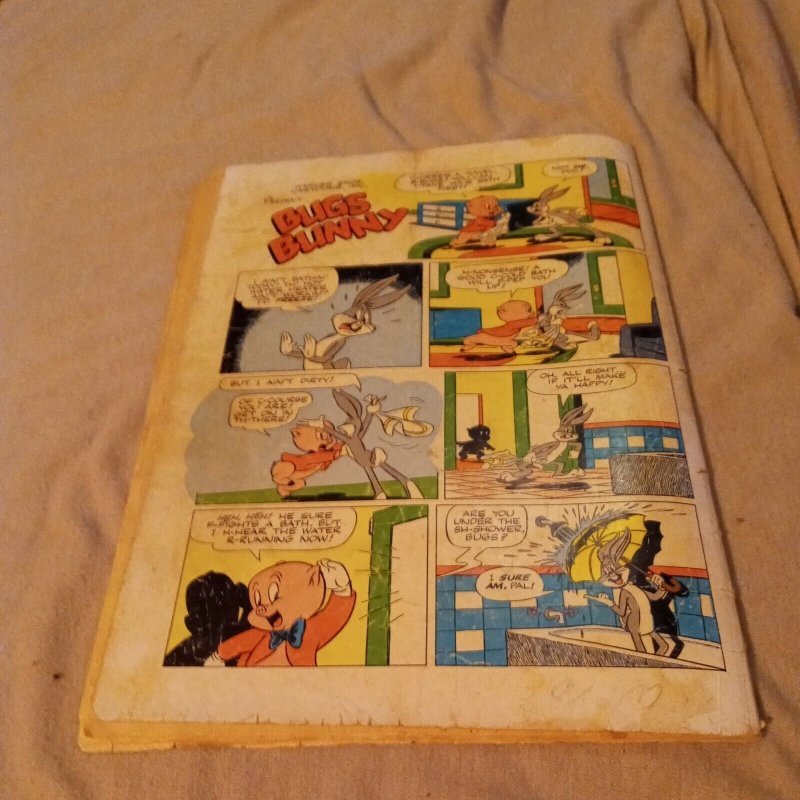 Four Color #274 Bugs Bunny Hare-Brained Reporter (Dell 1950) Golden Age comics