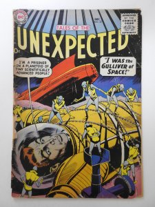 Tales of the Unexpected #32 (1958) Fair Condition Full Spine Split