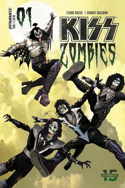 KISS ZOMBIES (2019 DYNAMITE) #1 CVR A SUYDAM PRESALE-11/06