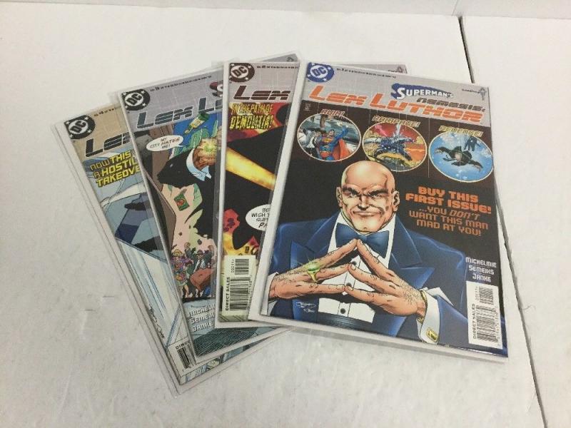 Superman’s Nemesis Lex Luthor 1-4 Lot Set Run Nm Near Mint DC Comics IK