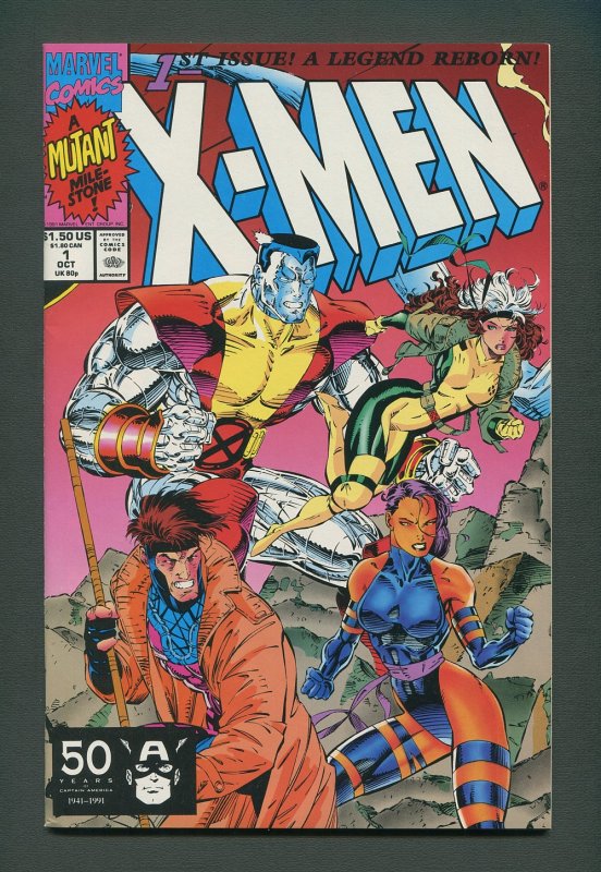 X-Men #1  (Colossus,Gambit Variant)  / 8.5 VFN+  / October 1991