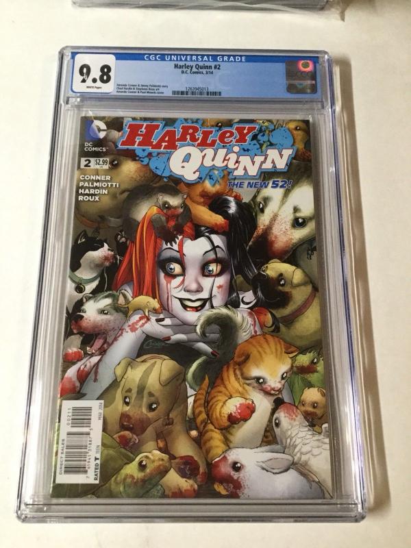 Harley Quinn 2 Cgc 9.8 Amanda Conner Cover