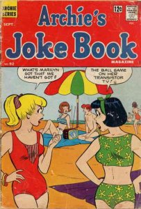 Archie's Jokebook Magazine #92 VG ; Archie | low grade comic September 1965 Biki