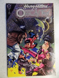 OFFCASTES # 1 EPIC HEAVY HITTERS EMBOSSED COVER ACTION ADVENTURE