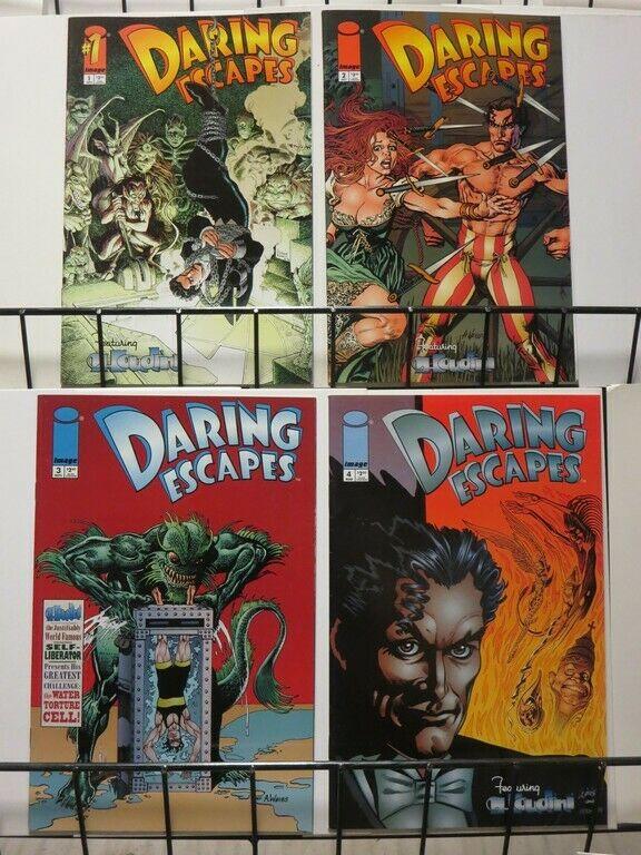 DARING ESCAPES 1-4  featuring HOUDINI complete set