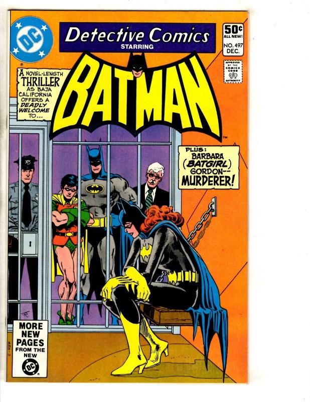 Detective Comics #497 VF/NM DC Comic Book Feat. Batman Joker Robin Catwoman J290