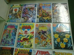 Teen Titans Specials Annual Comic Lot 22 books (years vary)