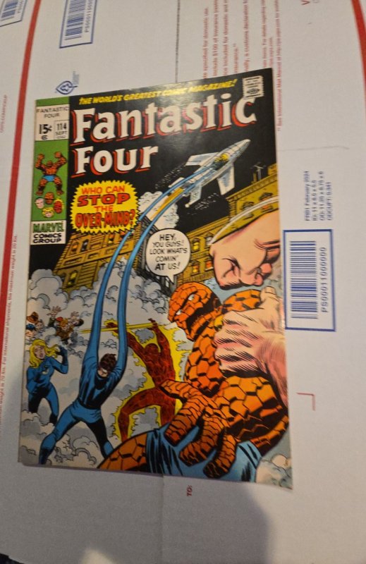 Fantastic Four #114 (1971)Who can stop the overmind