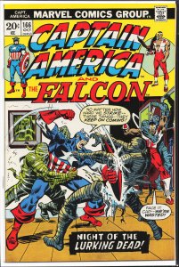 Captain America #166 (1973) Captain America and the Falcon