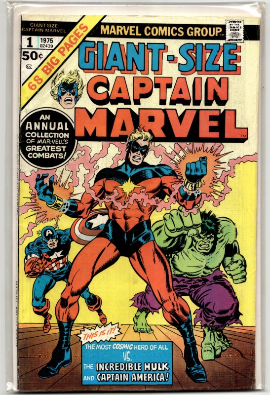 Giant-Size Captain Marvel (1975) Captain Marvel
