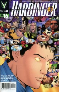 Harbinger #16 Reg Kitson Comic Book 2013 - Valiant