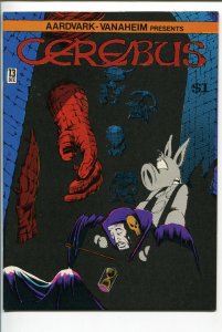 CEREBUS  #13 1979-AARDVARK-VANAHEIM-DAVE SIM-nm 