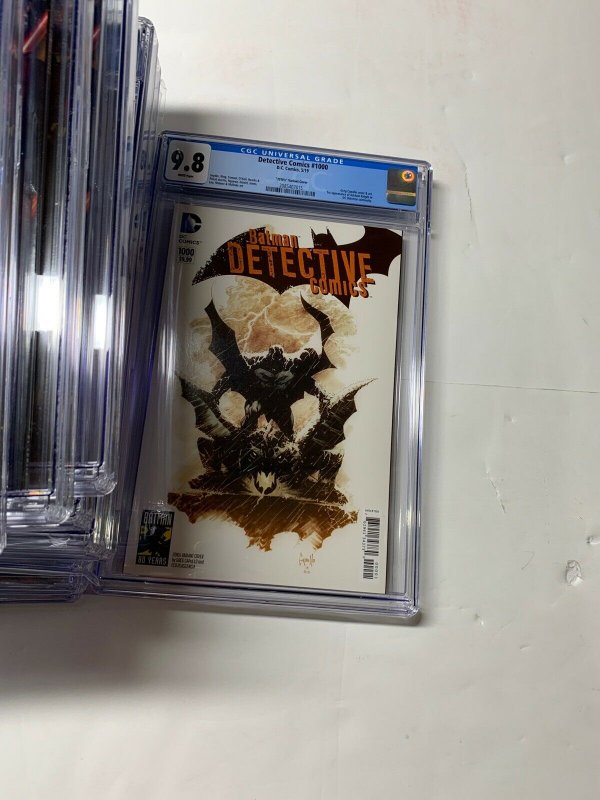 Detective Comics 1000 Cgc 9.8 Variant Complete Set Regular And 1930’s-2010’s