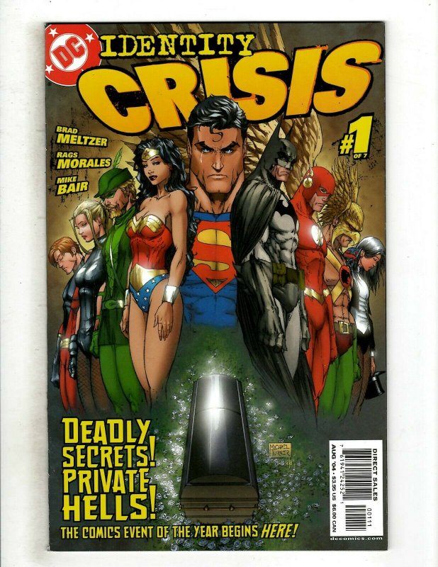 14 DC Comics Identity Crisis 1 2 3 4 5 6 7 Infinite Crisis 1 2 3 4 5 6 7 J504