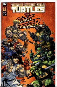 Teenage Mutant Ninja Turtles vs. Street Fighter #1 (2023) Street Fighter