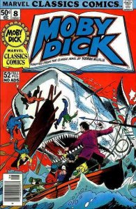 Marvel Classics Comics #8 VF ; Marvel | Moby Dick