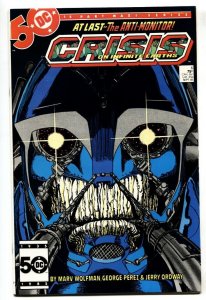 CRISIS ON INFINITE EARTHS #6 1st ANTI-MONITOR comic book 1985-DC 