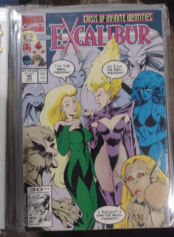 EXCALIBUR # 46  1992 MARVEL DISNEY  TECHNET