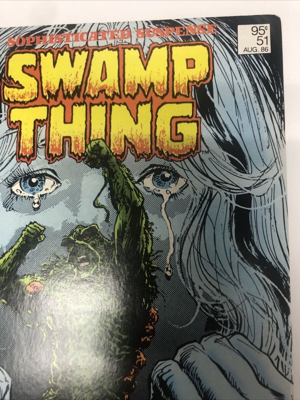 The Saga Of The Swamp Thing (1986) # 51 (FN) Canadian Price Variant • CPV