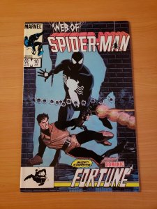 Web of Spider-Man #10 Direct Market Edition ~ NEAR MINT NM ~ (1986 Marvel) 