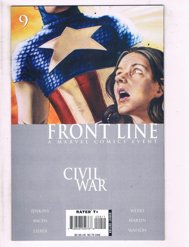 Civil War Frontline # 9 NM 1st Print Marvel Comic Book Spider-Man Avengers J103