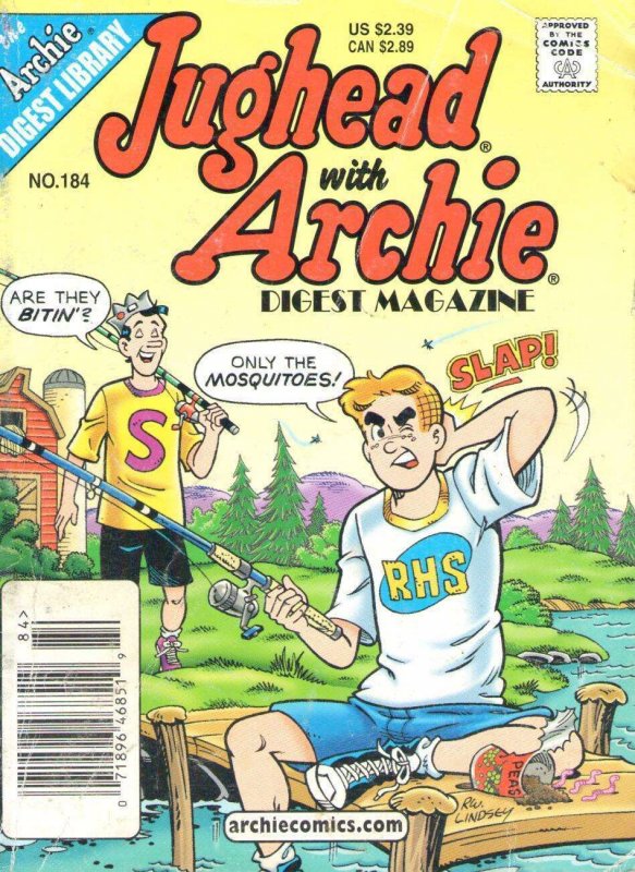 Jughead with Archie Digest Magazine #184 (Newsstand) VG ; Archie | low grade com