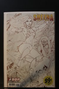 Sheena, Queen of the Jungle #0 Sketch Variant (2007)