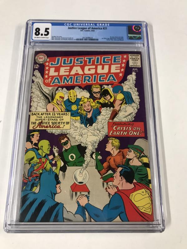 Justice League (1st Series) #21 CGC 8.5