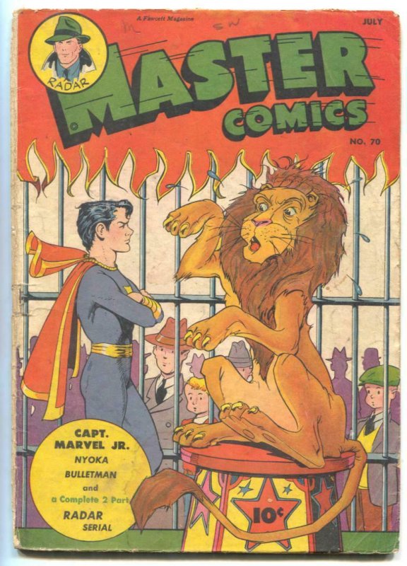 Master Comics #70 1946- Radar- Captain Marvel Jr