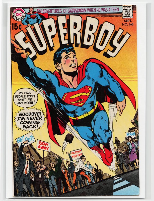 Superboy #168 (1970) Superboy