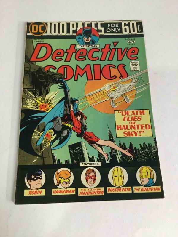 Detective Comics 442 Vf+ Very Fine+ 8.5 DC Comics Bronze 