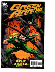 5 Green Arrow DC Comic Books # 65 66 67 68 69 Batman Speedy Connor Hawke BH27