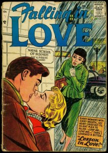 Falling in Love #9 1957- DC Romance- Tristan & Iseult G
