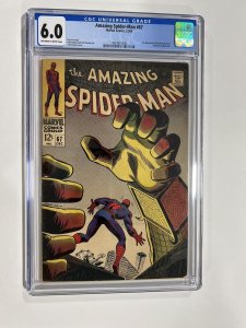 Amazing Spider-man 67 cgc 6.0 ow/w pages Marvel 1968