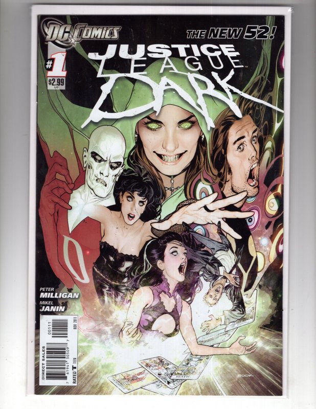 Justice League Dark #1 (2011) Zatanna Deadman Constantine / ID#01