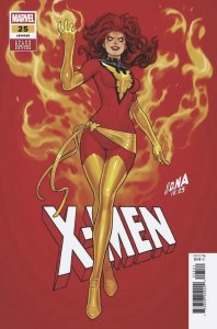 X-men #25 Red Block Color Variant Comic Book 2026 - Marvel
