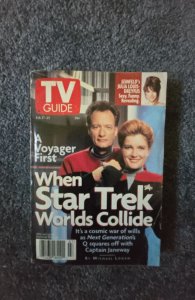 Tv Guide When Star Trek Worlds Collide Vol 44 No 7 Issue 2238