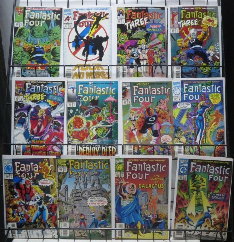 FANTASTIC FOUR by TOM DeFALCO! 45 books,  VG-FINE! PAUL RYAN Dr.Doom! Watcher!