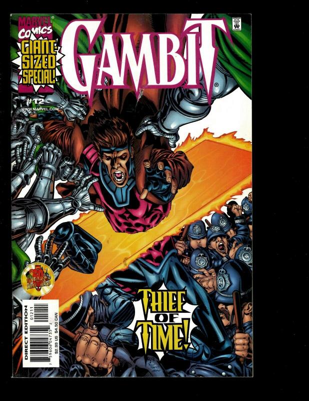 Lot Of 10 Gambit Marvel Comics # 10 11 12 13 14 15 16 17 18 19 Rogue X-Men EK10