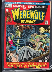 Marvel Spotlight #4 (1972) Werewolf by Night [Key Issue]