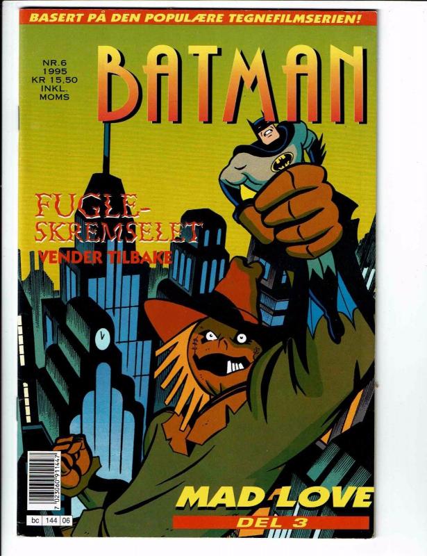 Batman Adventures Mad Love NORWEGIAN Variant DC Comics International Del3 6 J107