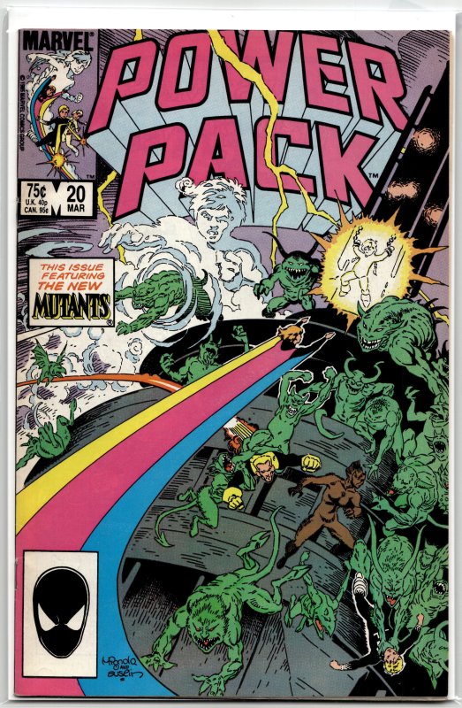 Power Pack #20 (1986) Power Pack