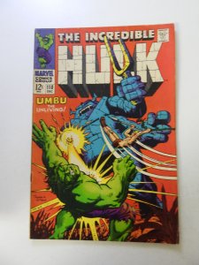 The incredible Hulk #110 (1968) VG/FN condition