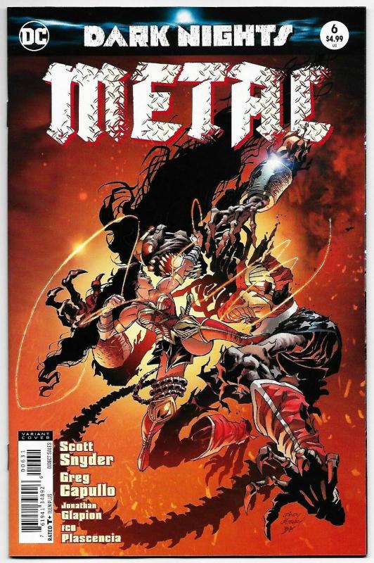 Dark Nights Metal #6 Kubert Variant (DC, 2018) NM
