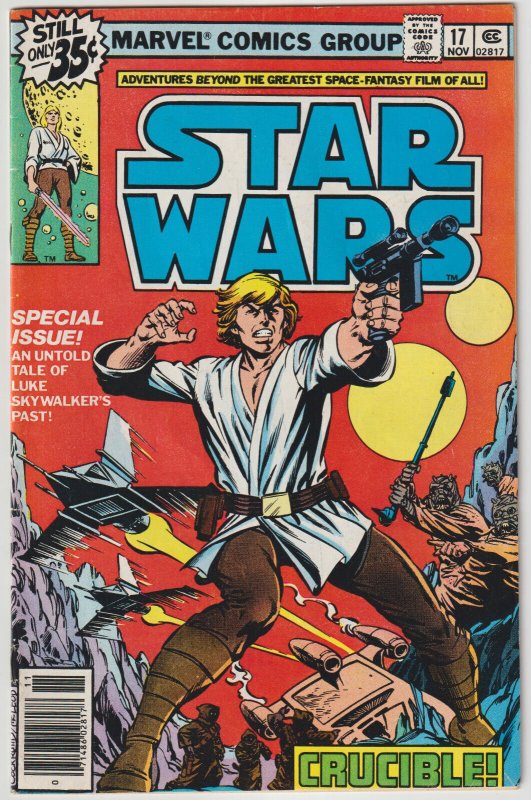 Star Wars #17 (Nov 1978, Marvel), VG condition (4.0)